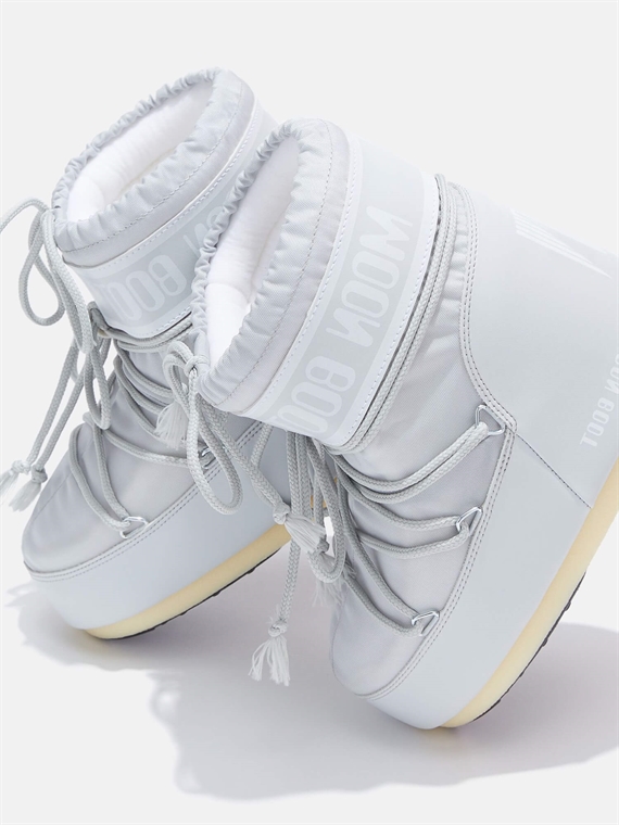 Moon Boot Icon Low Grey Nylon Boots